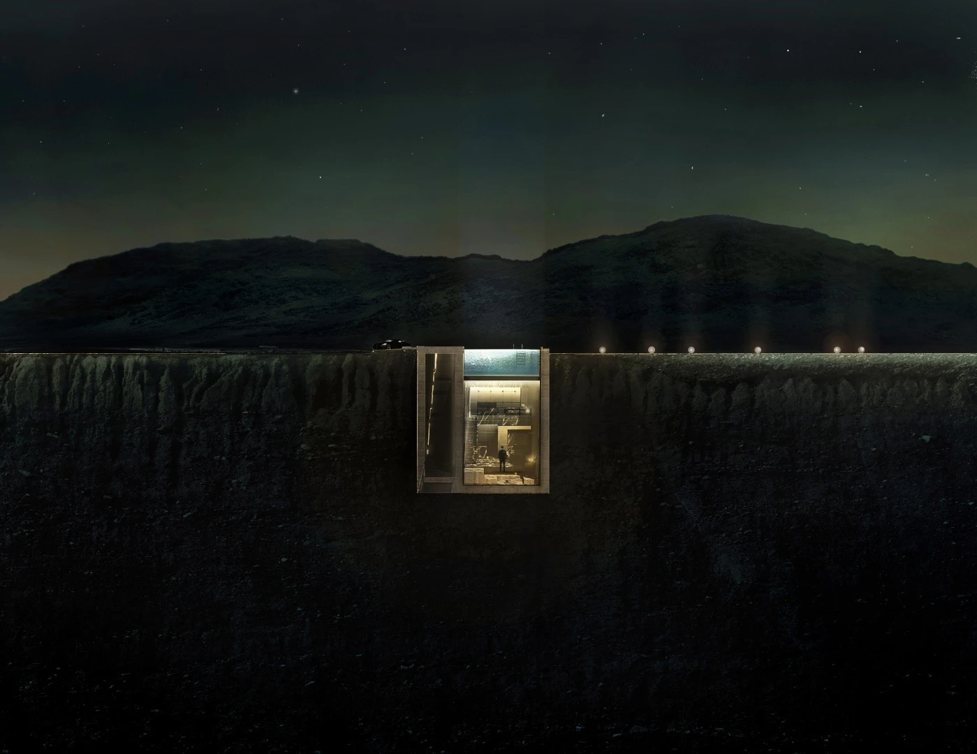 The home will face northwest and be built at an altitude of 1,600 m (5,249 ft)