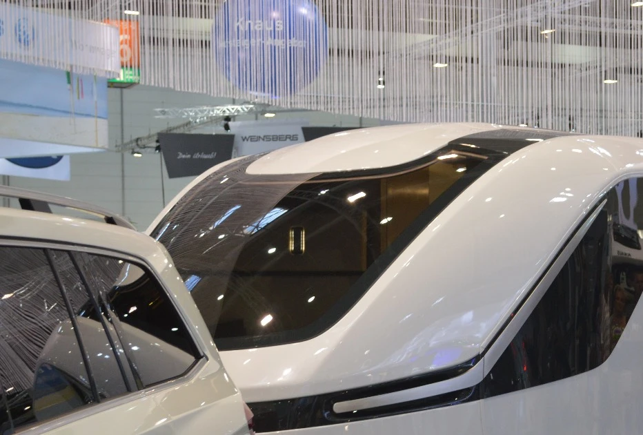 The Caravisio had a dramatic design and high-tech features like app control and an HD projection system with inside/outside screen