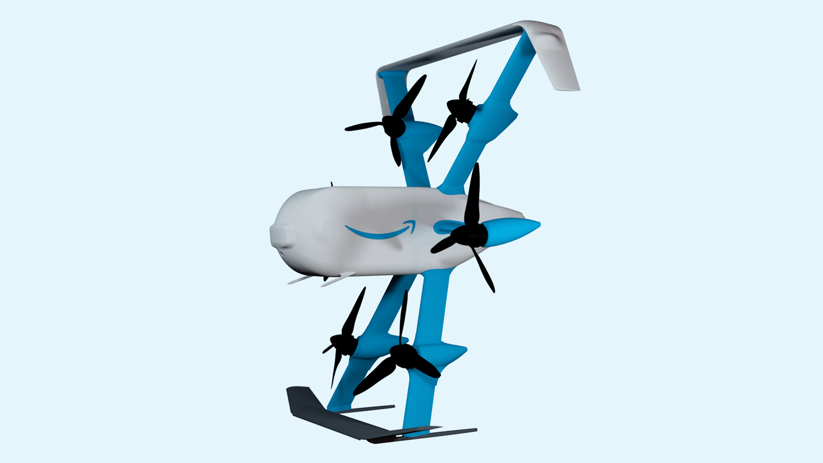 Amazon has designed its latest drone to be capable of flying in light rain