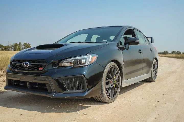 The 2018 Subaru STI is the performance-tuned model of the already performance-oriented WRX