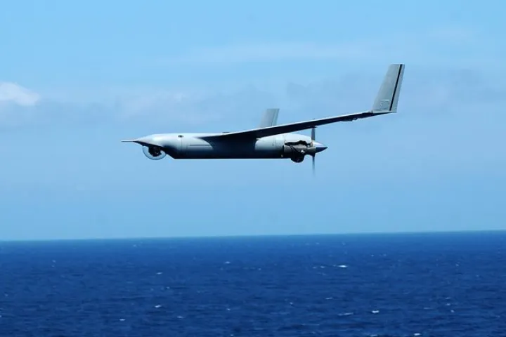 Scientists are using a Scan Eagle UAV and image recognition software to track seals on the diminishing Arctic ice cap (Photo: Boeing)