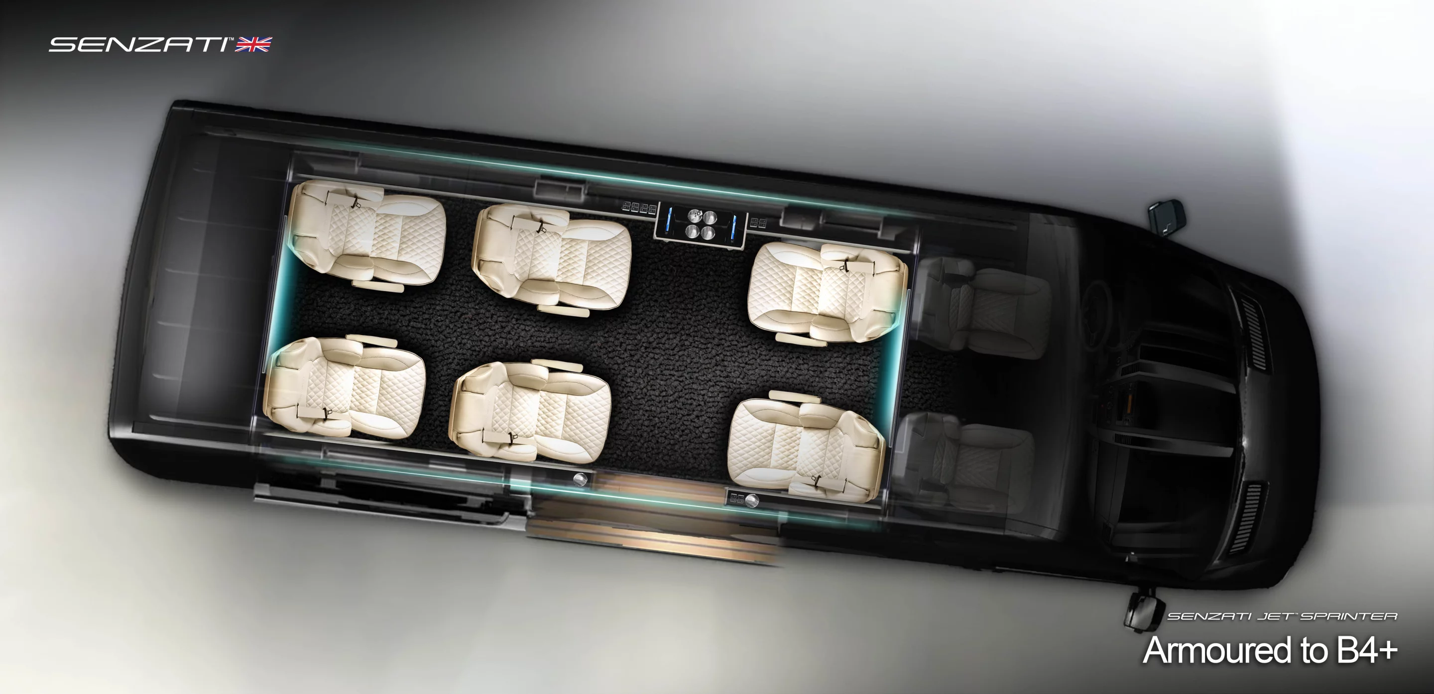 Senzati Jet Sprinter floor plan option