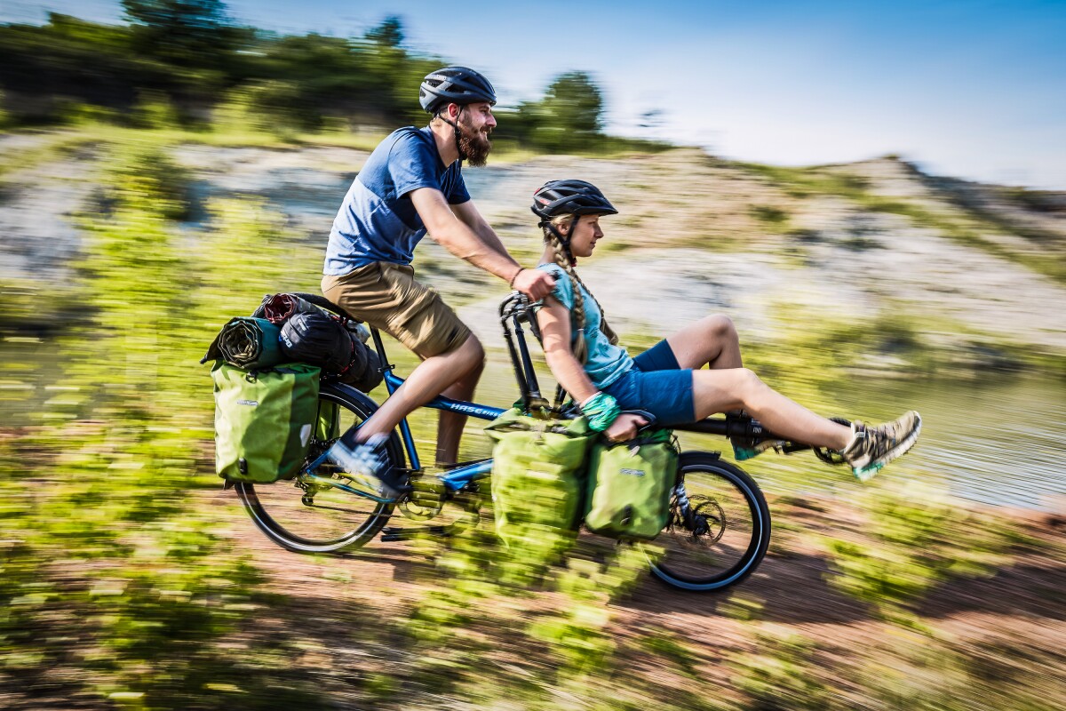 This ultraadjustable tandem cargo ebike is a minor engineering wonder