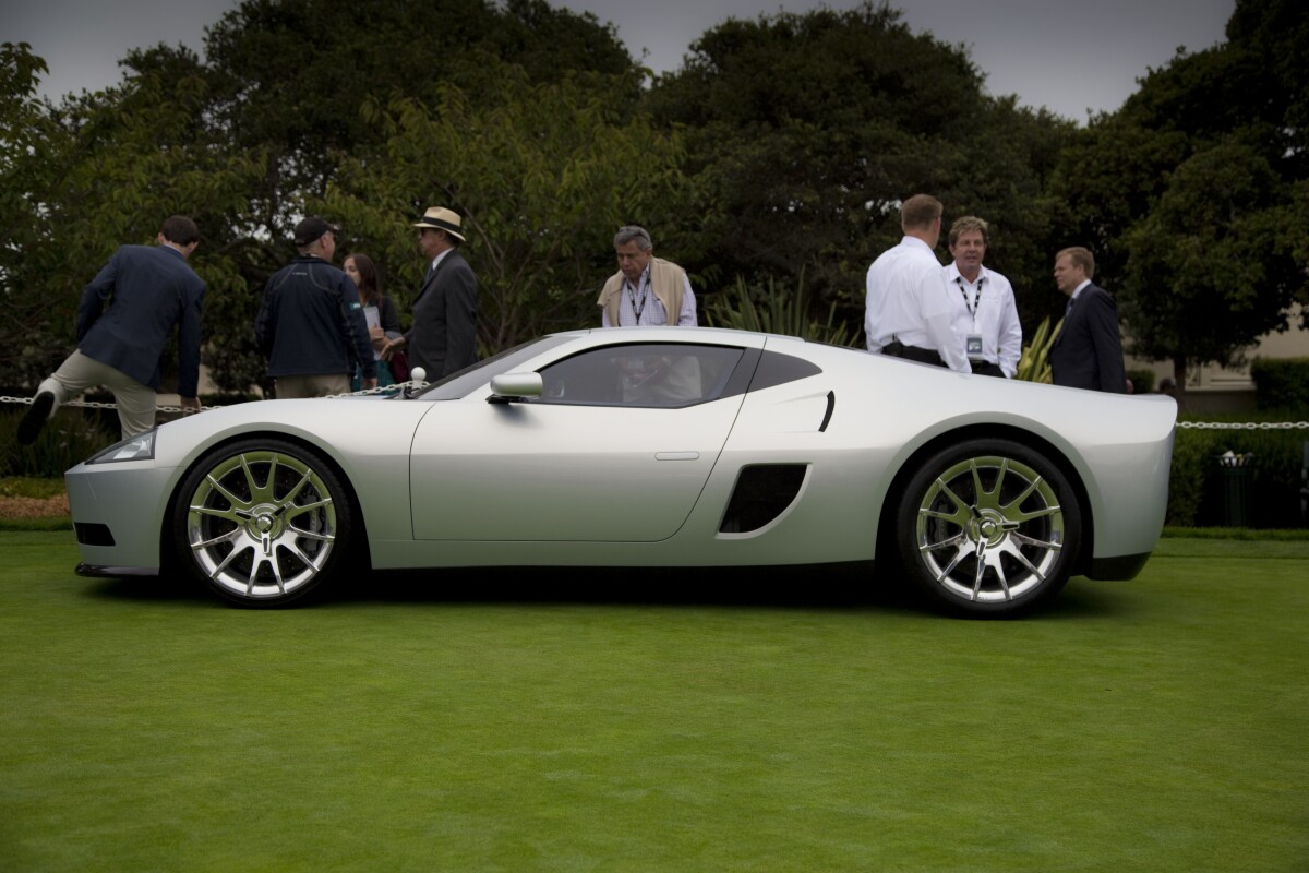 The GTR1 reworks the original GT's styling (Photo: Angus MacKenzie / Gizmag.com)