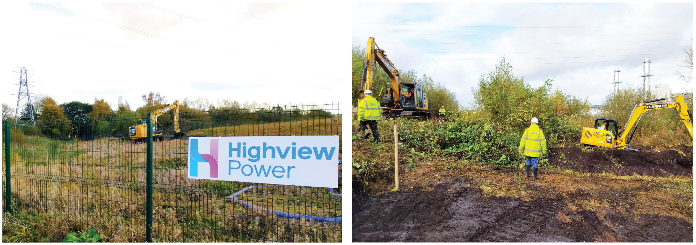 Construction is underway on the 250-MWh CRYOBattery outside Manchester in the UK