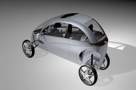 The TVA Gazelle tilting 4-wheeler concept