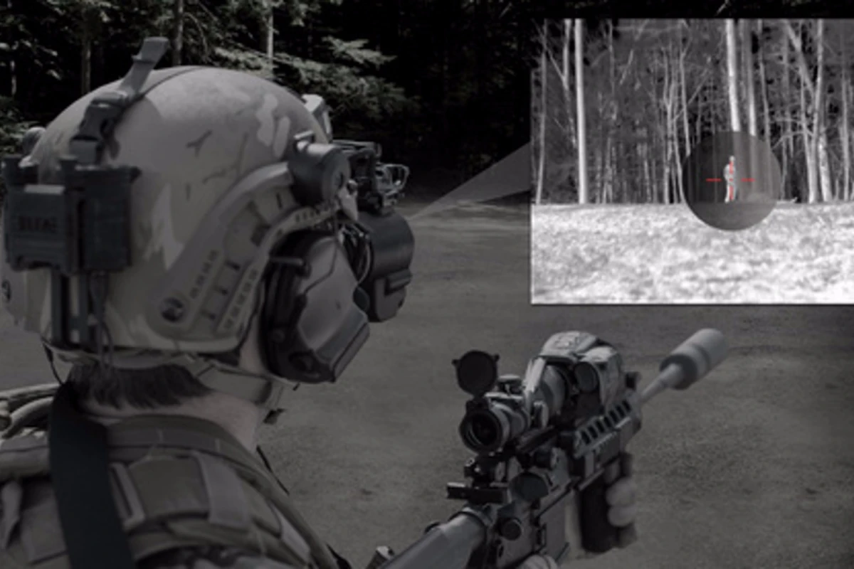 The BAE system combines night and thermal vision systems