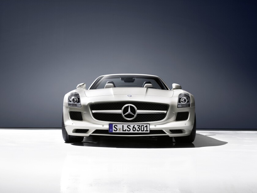 The Mercedes-Benz SLS AMG Roadster