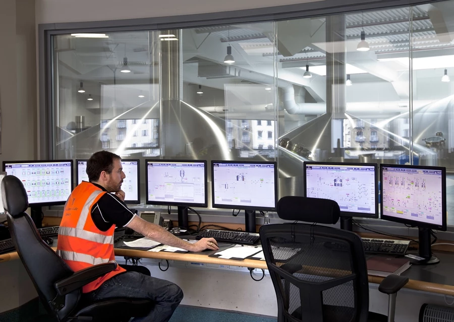 Brewhouse No. 4 is said to use 14 percent less water to make a brew than the previous facility