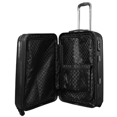 Infrared panels located behind the lining heat the contents of the luggage to 140ºF (60ºC) for up to eight hours