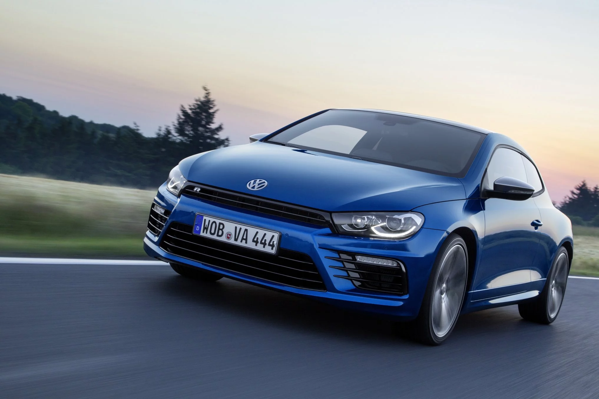 VW's Scirocco R has the option of hands-free parking