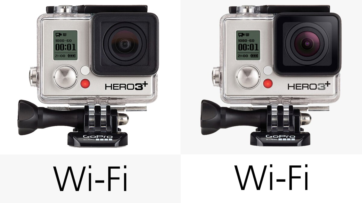 The new Hero3+ cameras lack the Bluetooth connectivity of the Hero4 shooters