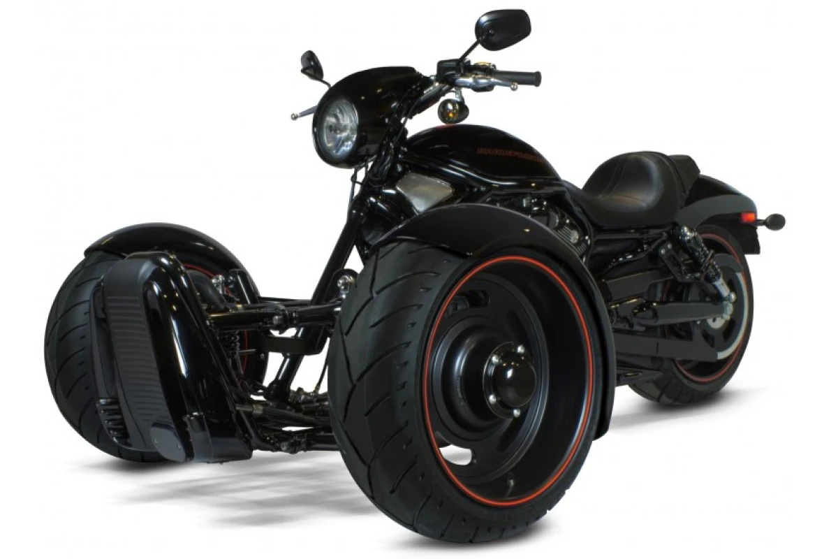 Scorpion Trikes want to let you turn your Harley-Davidson V-rod into a three-wheeler