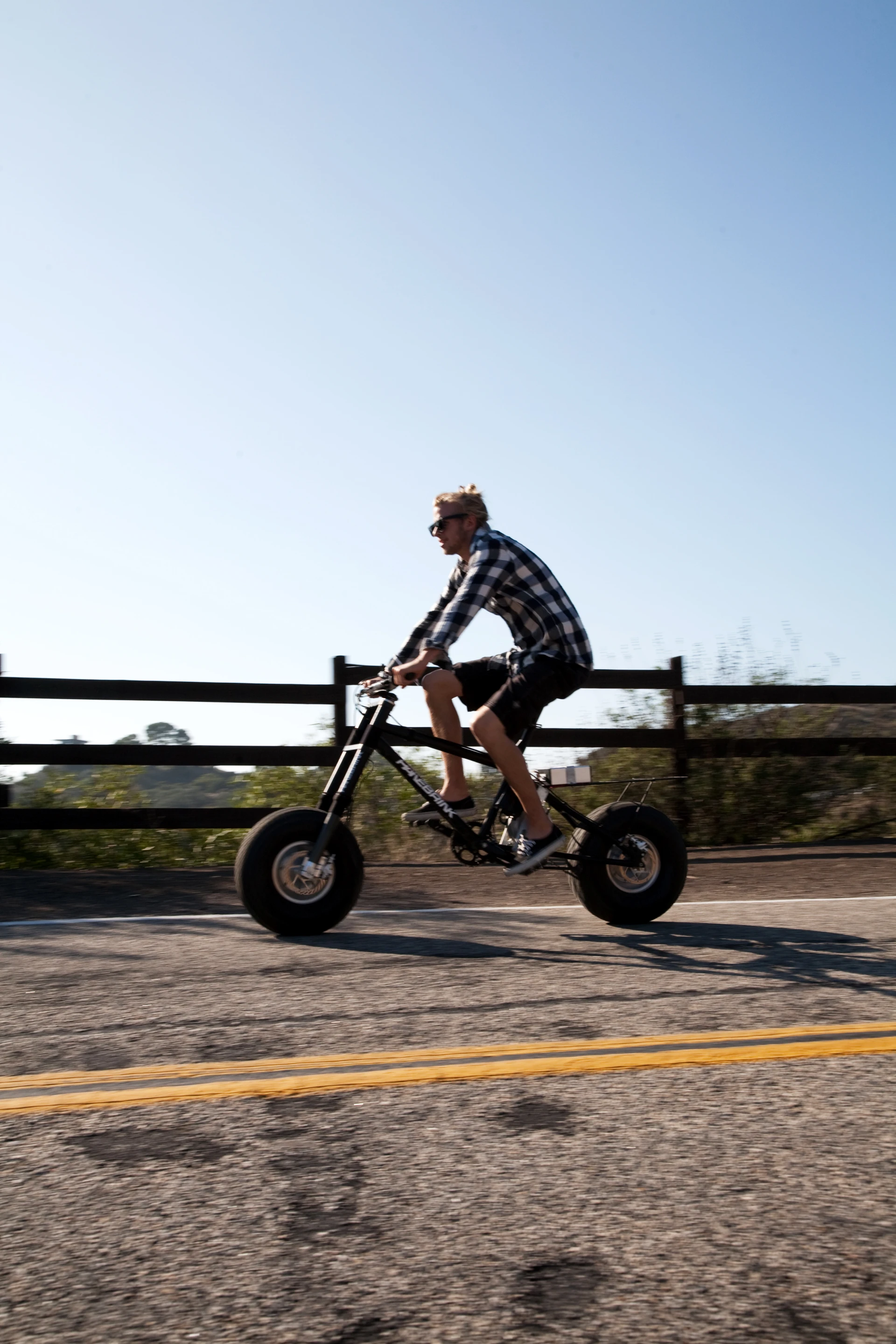 The company reckons that the vehicle is road legal in the U.S. as it's classed as a bicycle
