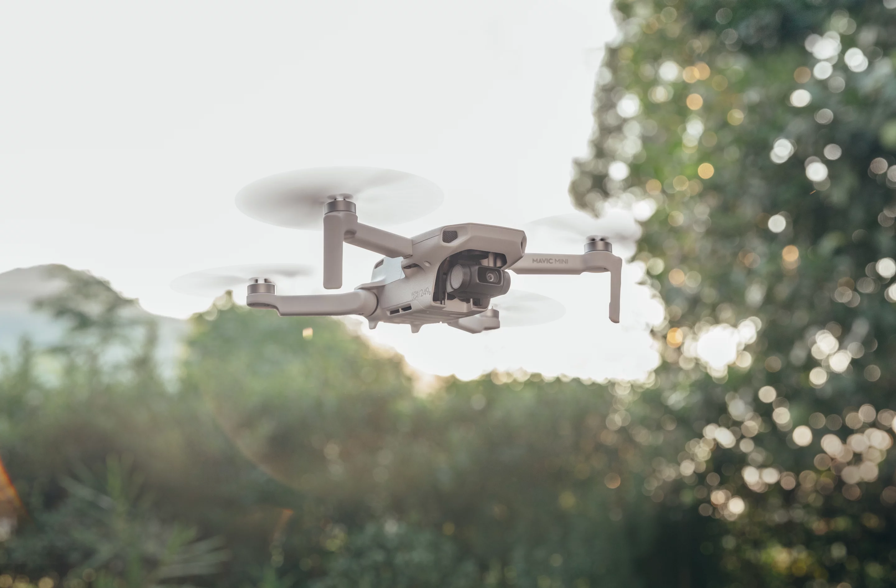 The Mavic Mini tips the scales at 249 g