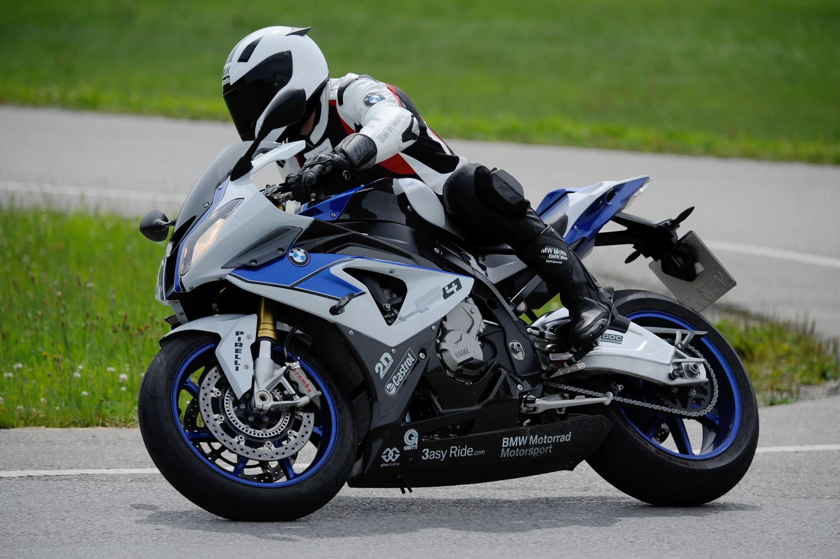 BMW's HP4 is the first supersports bike to feature cornering ABS