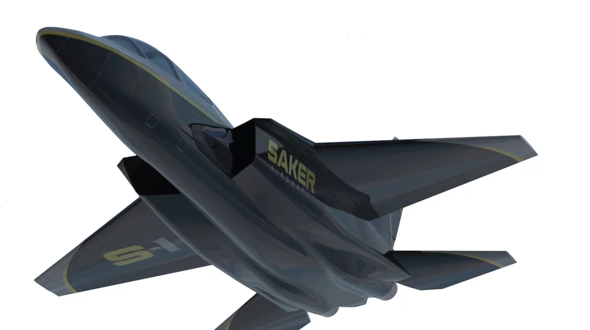Saker Aircraft says the Saker S-1 will have a cruising speed of Mach 0.95