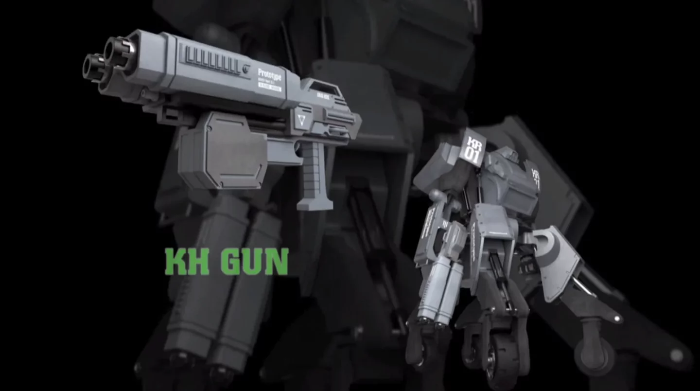 No mecha is complete without a fearsome arsenal of weaponry, and Kuratas does not disappoint