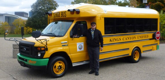 Kings Canyon Unified School District, in the San Joaquin Valley, will be the recipient of the first vehicles off the line