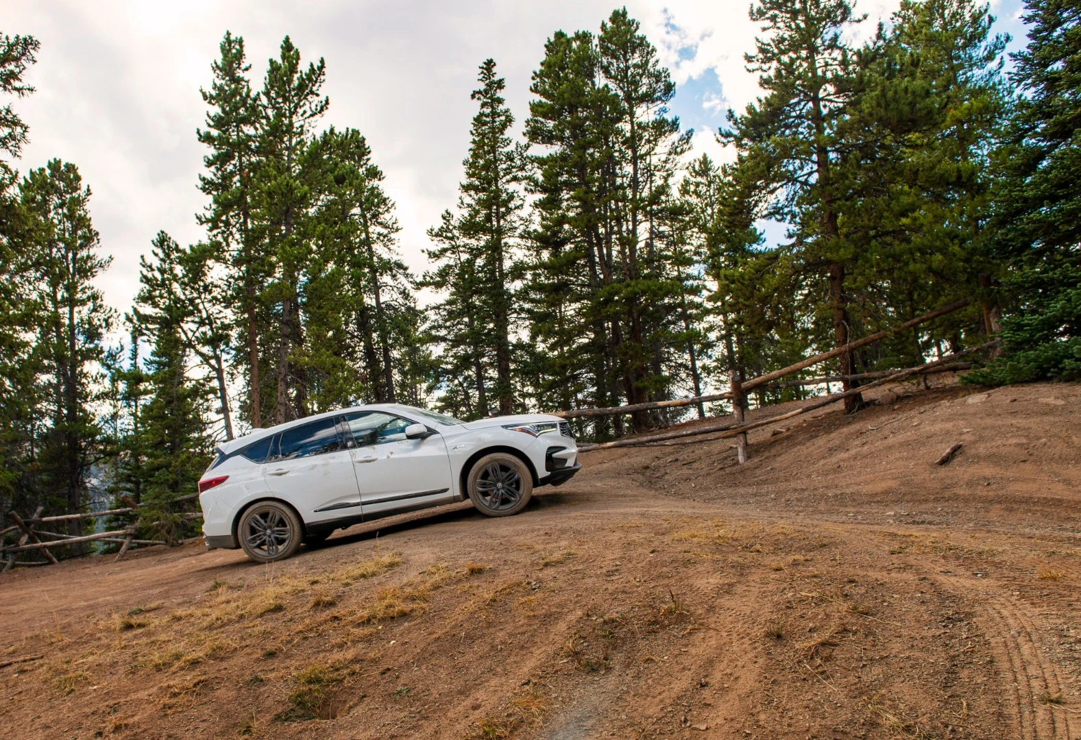 A surprising entrant, the Acura RDX A-Spec was a delight to drive in the dirt and rocks