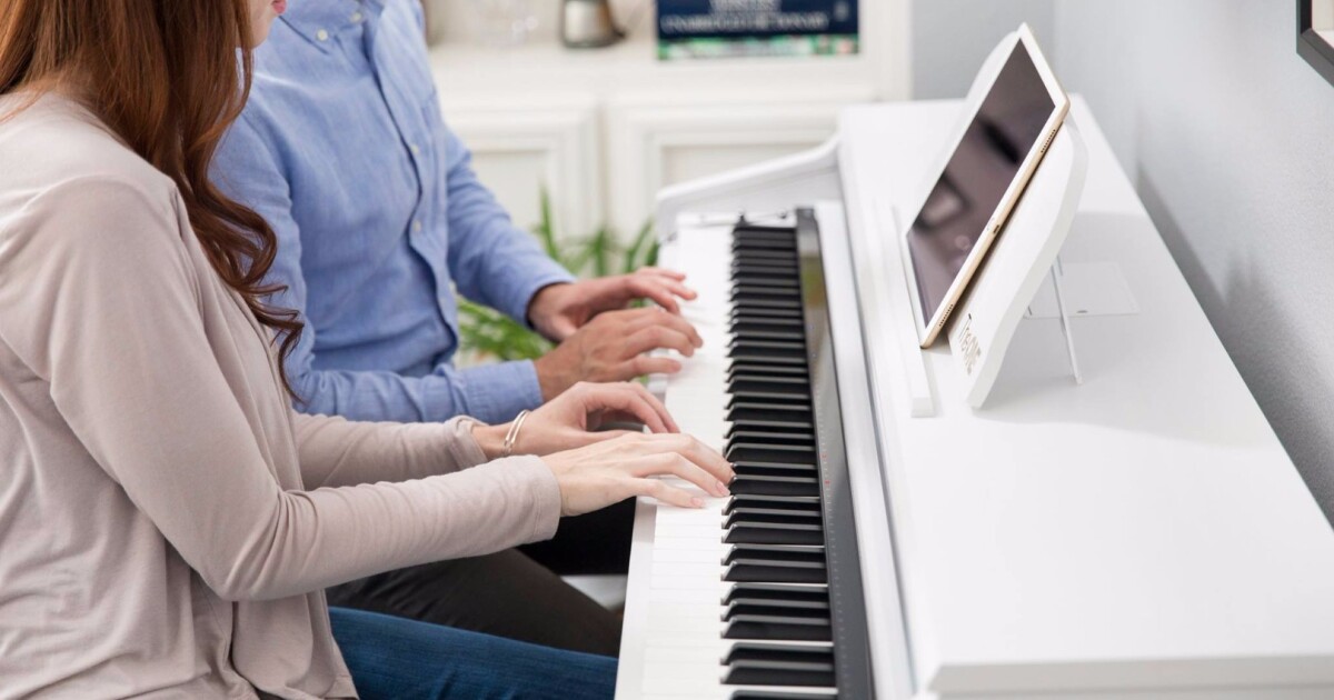 Follow Me Piano Learning Strip Smartens Up Any Key Piano