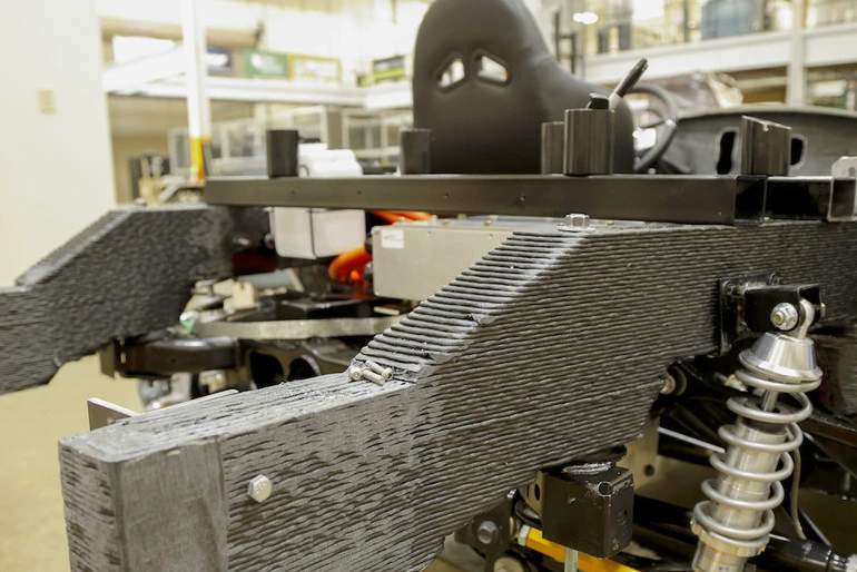 The ORNL Shelby Cobra 3D printed frame