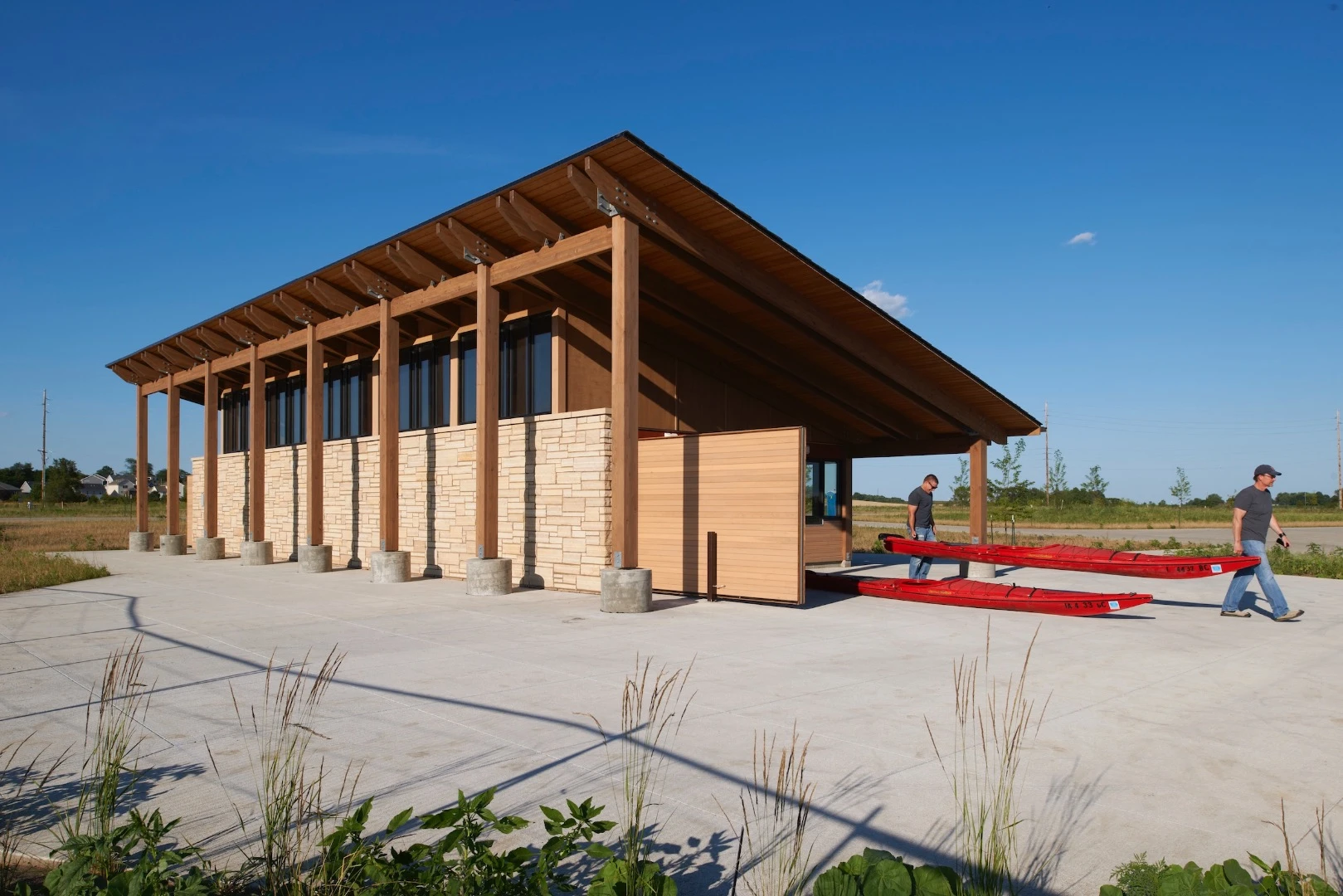 The Terry Trueblood Boathouse by ASK Studio won the Regional Excellence award