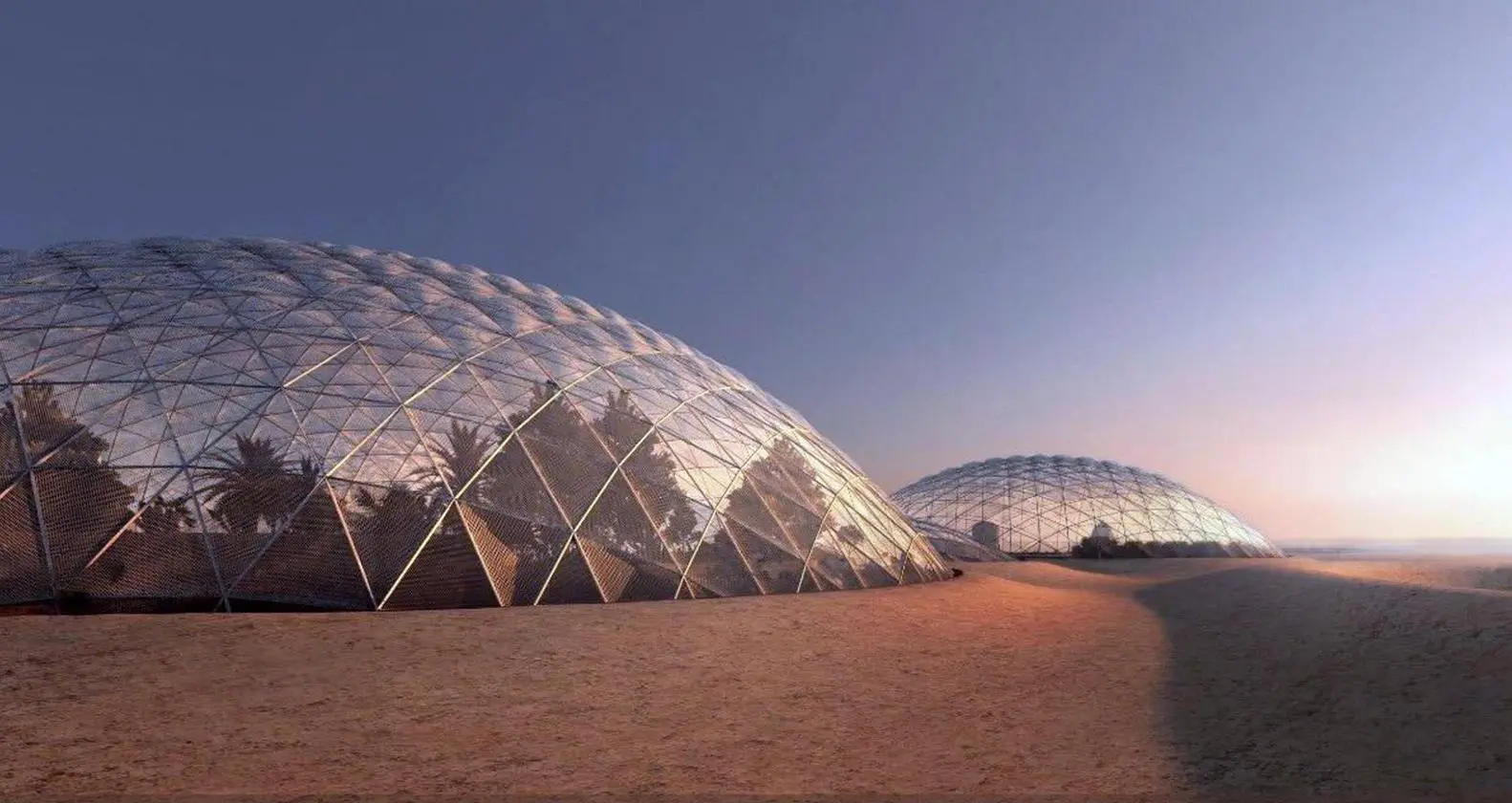 The giant Mars Science City will be a simulation for a city on the Red Planet by 2117