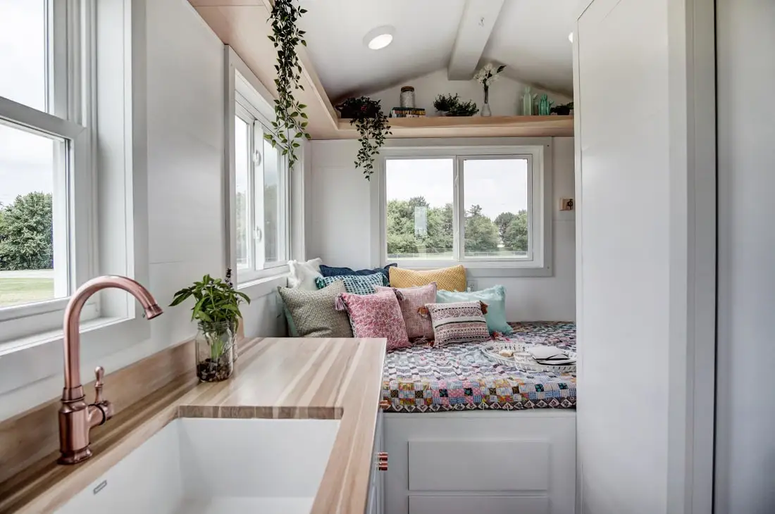 The Nugget measures just 12 ft-long, yet looks quite roomy inside