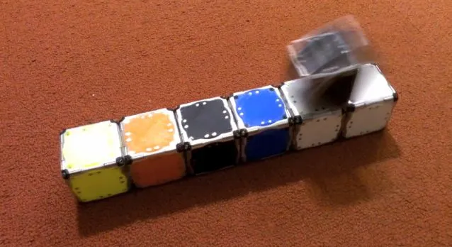 M-Blocks are able to roll, jump and join together (Photo: MIT)