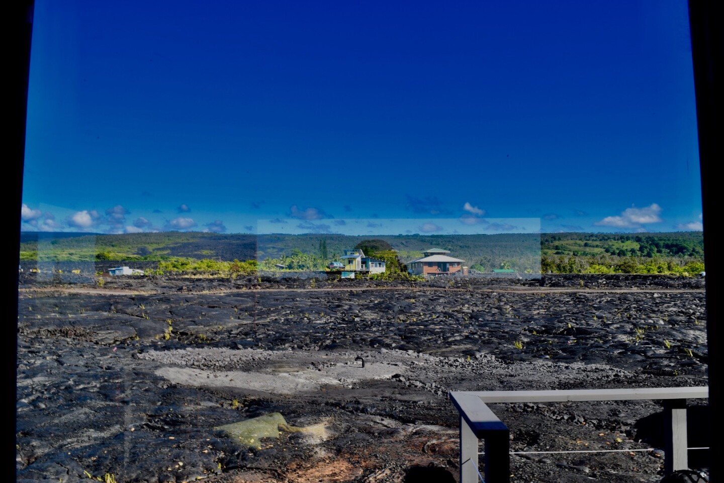 This tiny house has an active volcano for a neighbor