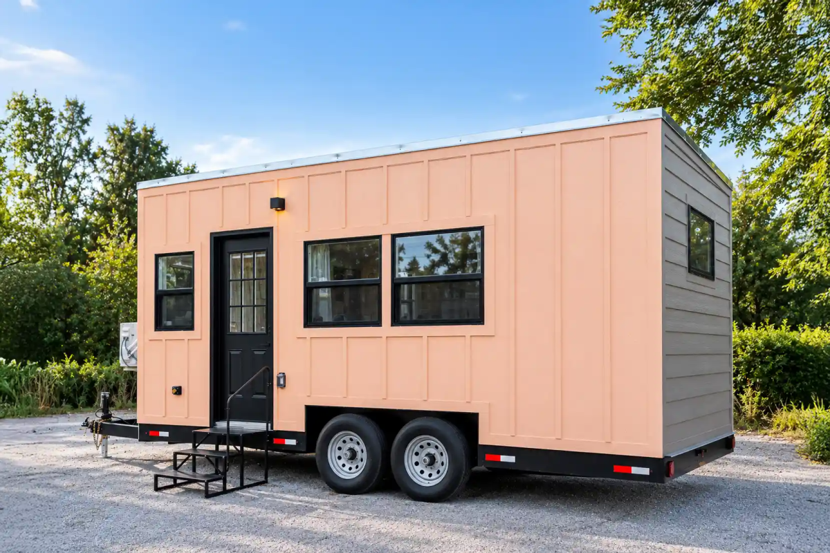 Compact tiny house delivers single-floor living for under $35K