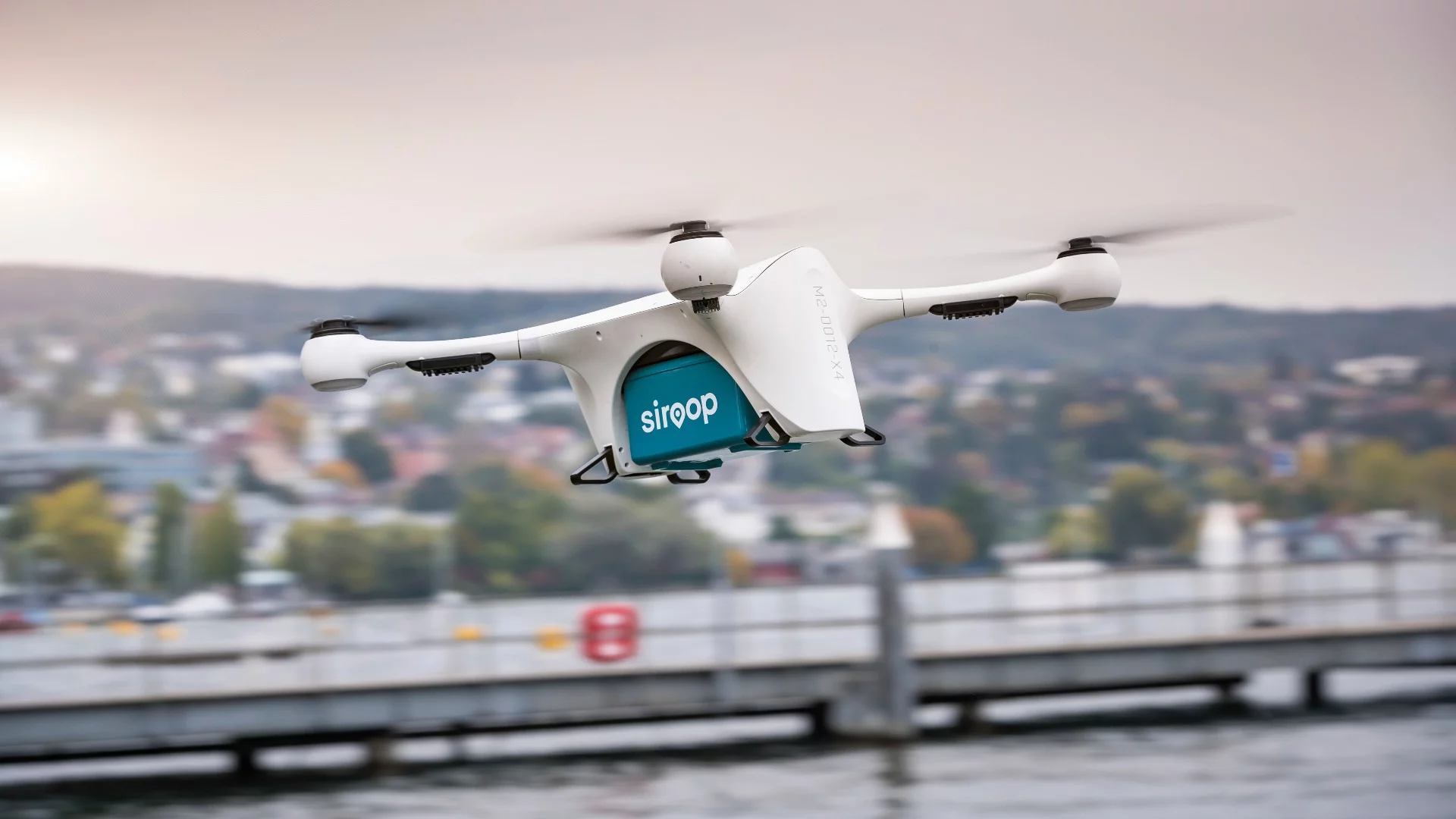 Matternet's M2 drones are being trialled as part of a delivery service that integrates Mercedes vans