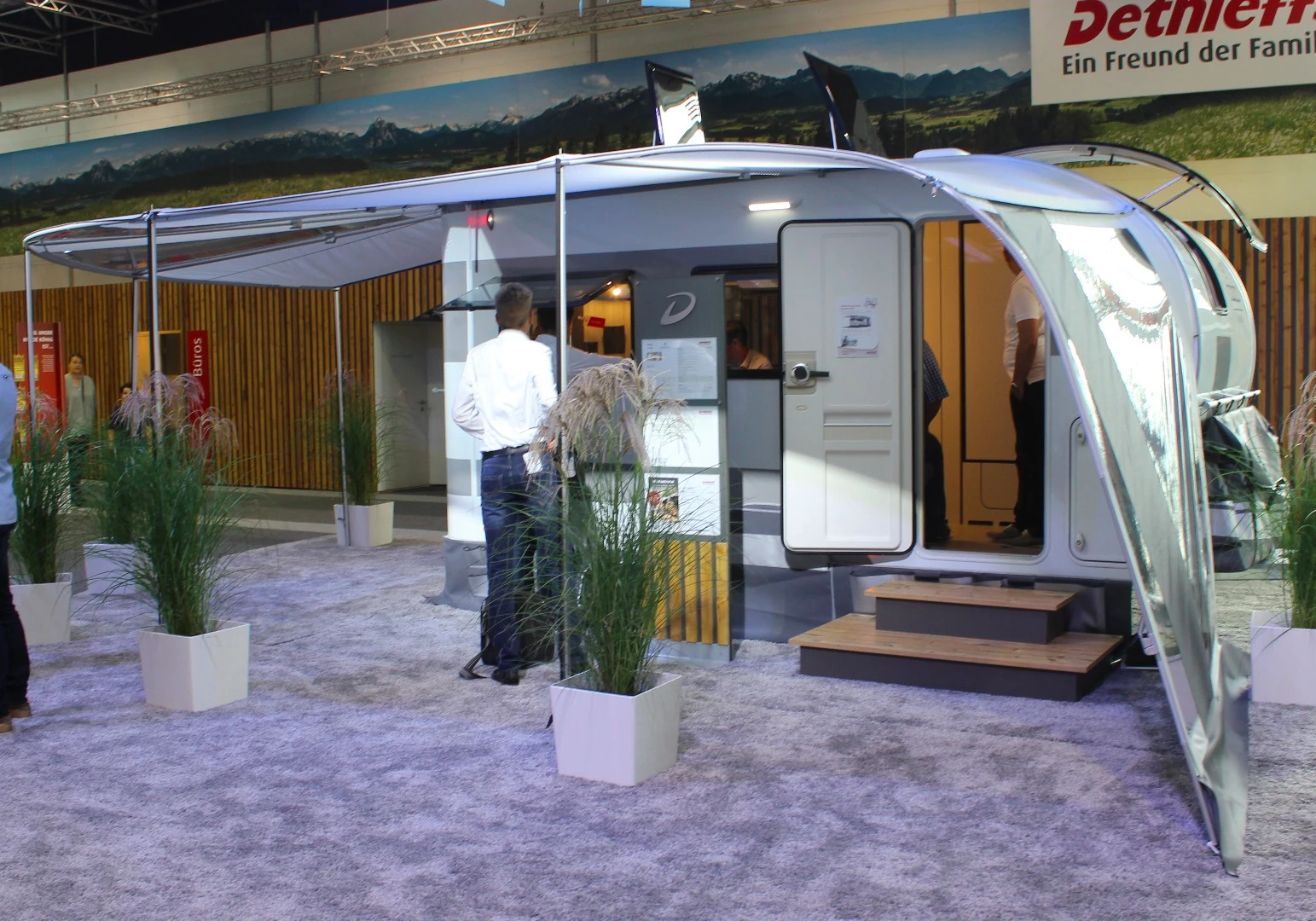 Dethleffs shows the Coco at the 2018 Dusseldorf Caravan Salon
