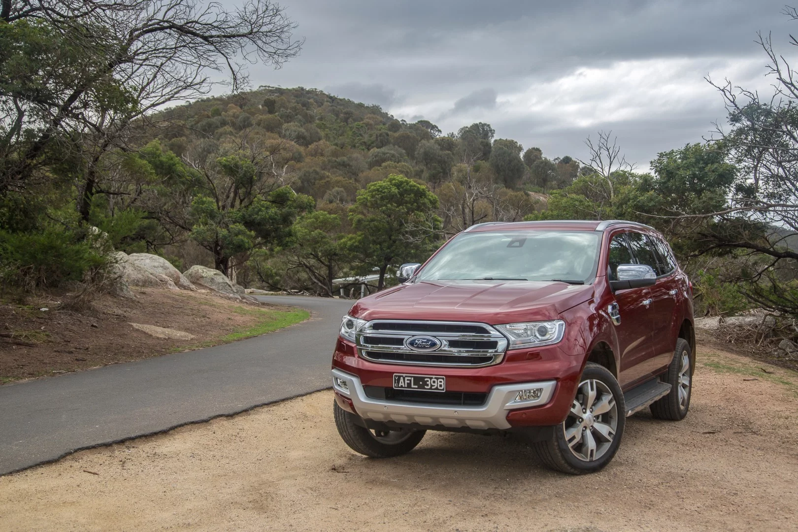 The Everest also feels very stable and sure-footed on winding country roads