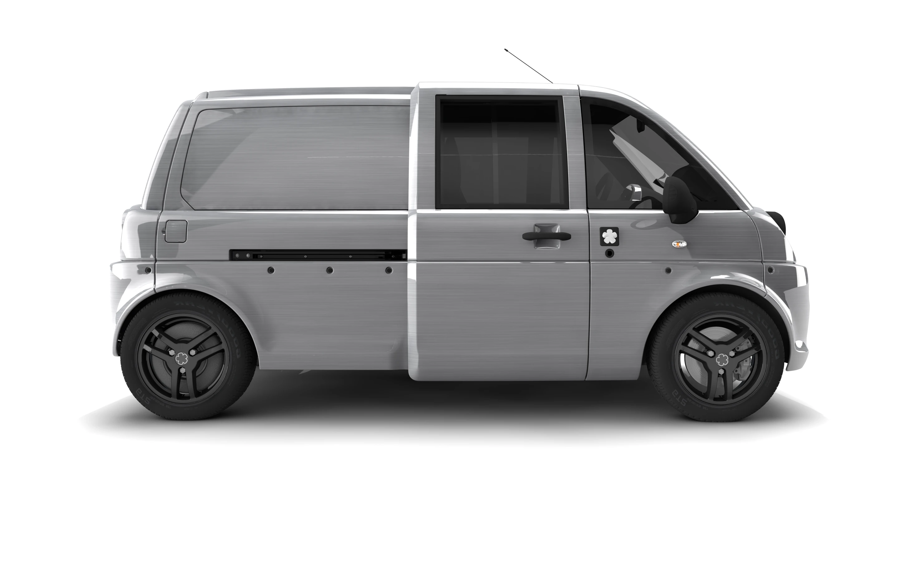 The mia U has 53 cubic feet of cargo space behind the single driver seat