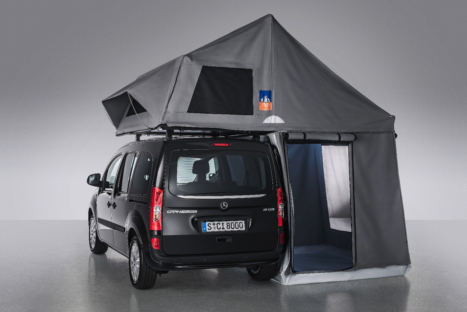 Mercedes teases EQT, possible electric minicamper van of the future?