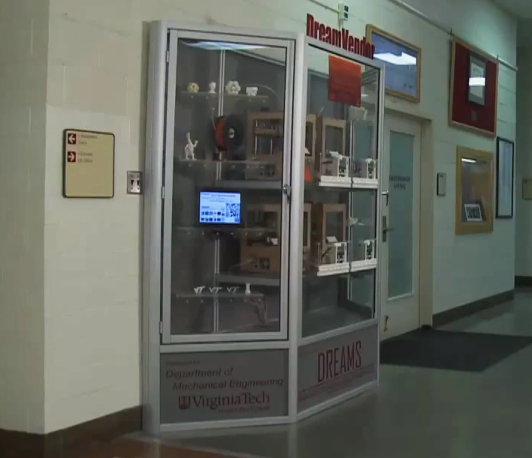 The DreamVendor was created by Virginia Tech's DREAMS Lab