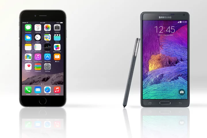 Gizmag compares the features and specs of the iPhone 6 Plus and Samsung Galaxy Note 4