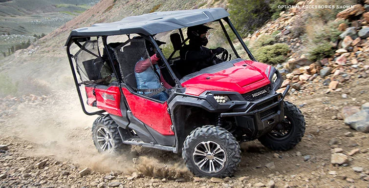 The new Pioneer 1000 series features a 999cc inline twin engine