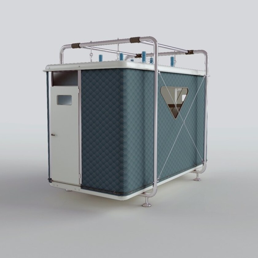 Turkish design practice Designnobis conceived a concept shelter dubbed Tentative