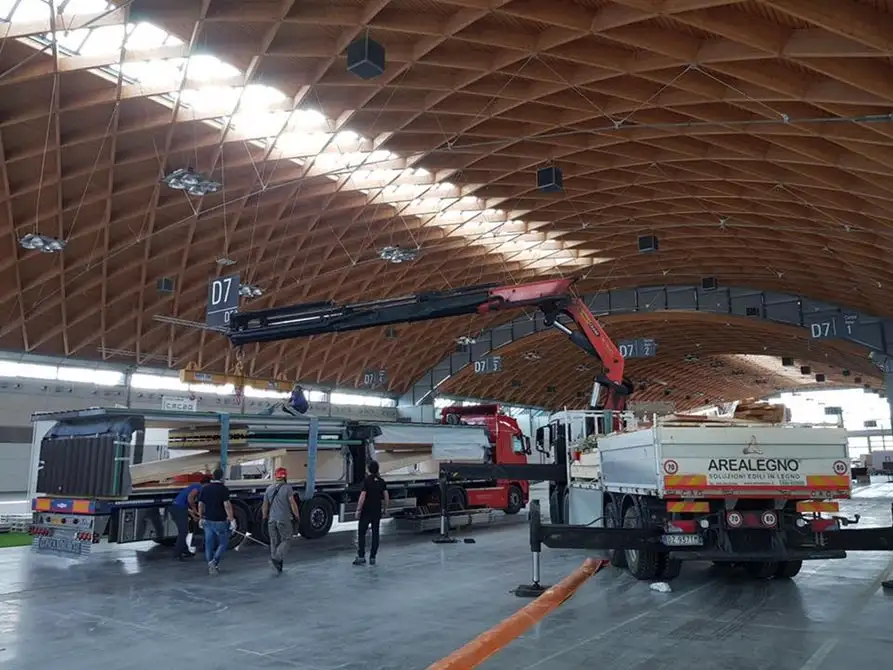 The M.A.Di home is prefabricated in a factory