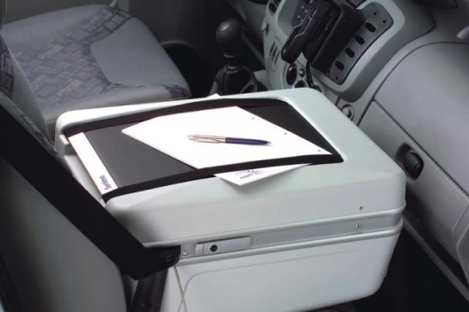 Sortimo's passenger seat organiser