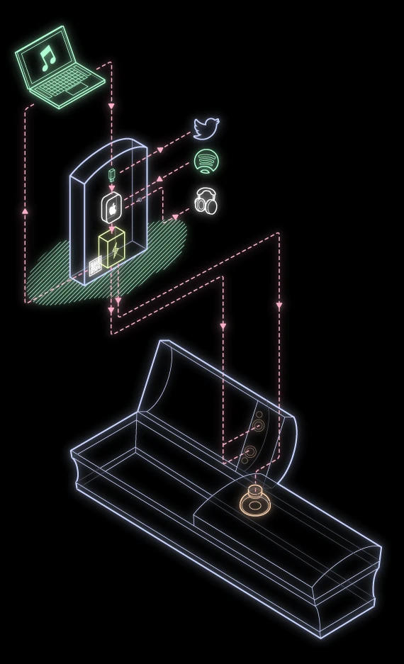 The CataCoffin is paired with the CataTomb tombstone