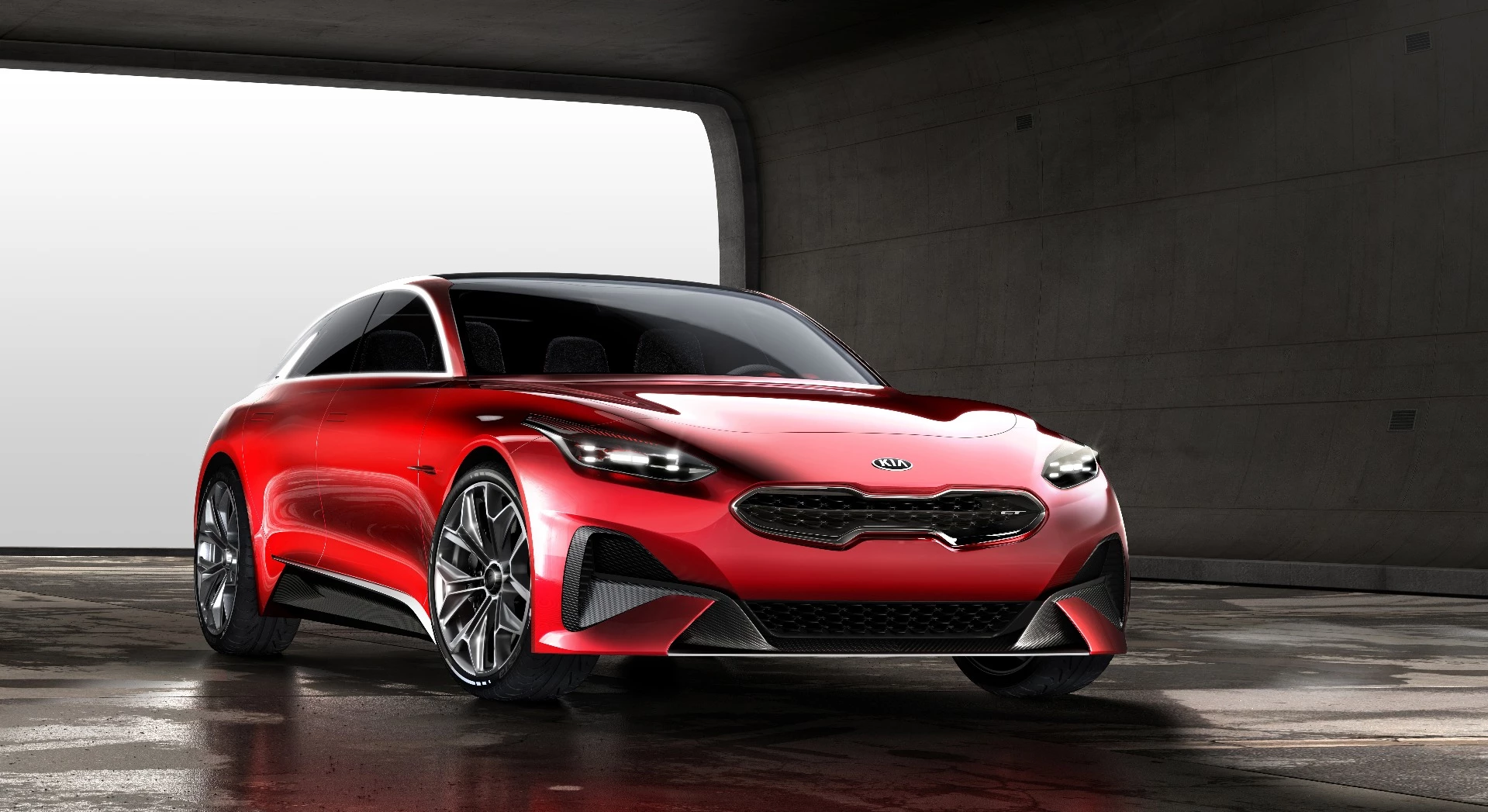 The sporty new Kia estate concept, which will be debuting at the Frankfurt Motor Show