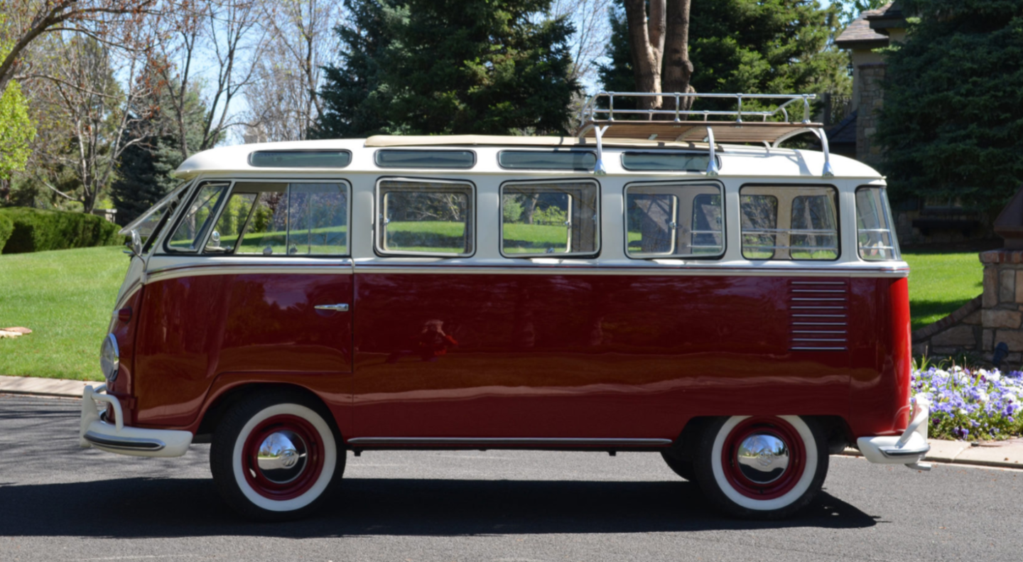 On July 22, 2017, Mecum sold this 1960 Volkswagen 23-window Samba for $132,000.