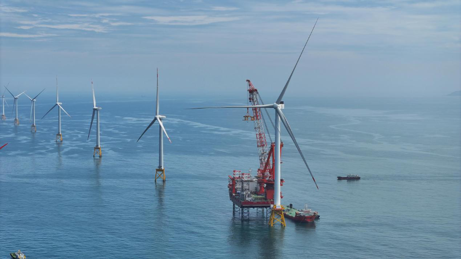 This colossal 16-MW turbine is now the largest ever connected to a power grid