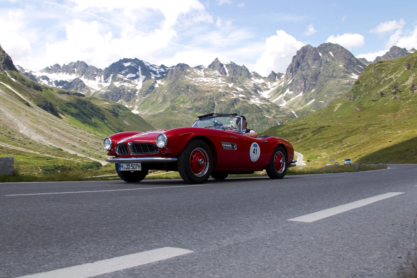The 507 has inspired the modern design of BMW convertibles