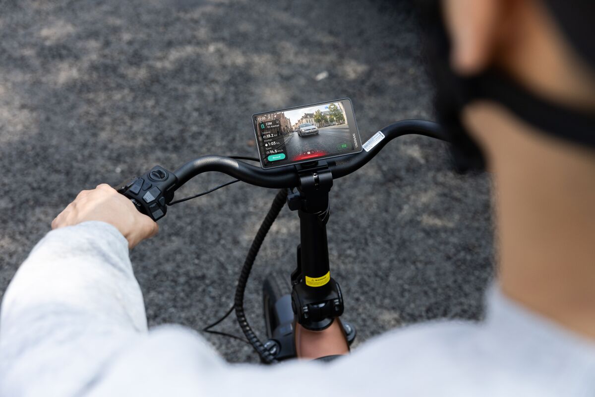 Tech-packed cargo ebike puts eyes in the back of your head