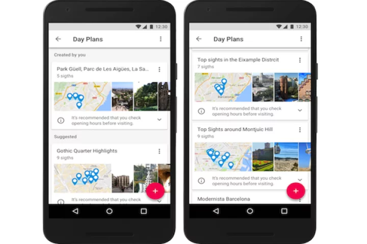 Google's new travel app, Google Trips, builds a user's itinerary using some algorithms first developed 280 years ago